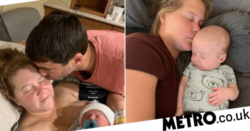 Amy Schumer - Chris Fischer - Amy Schumer looks blissed-out as she marks son Gene’s first birthday with cute post - metro.co.uk