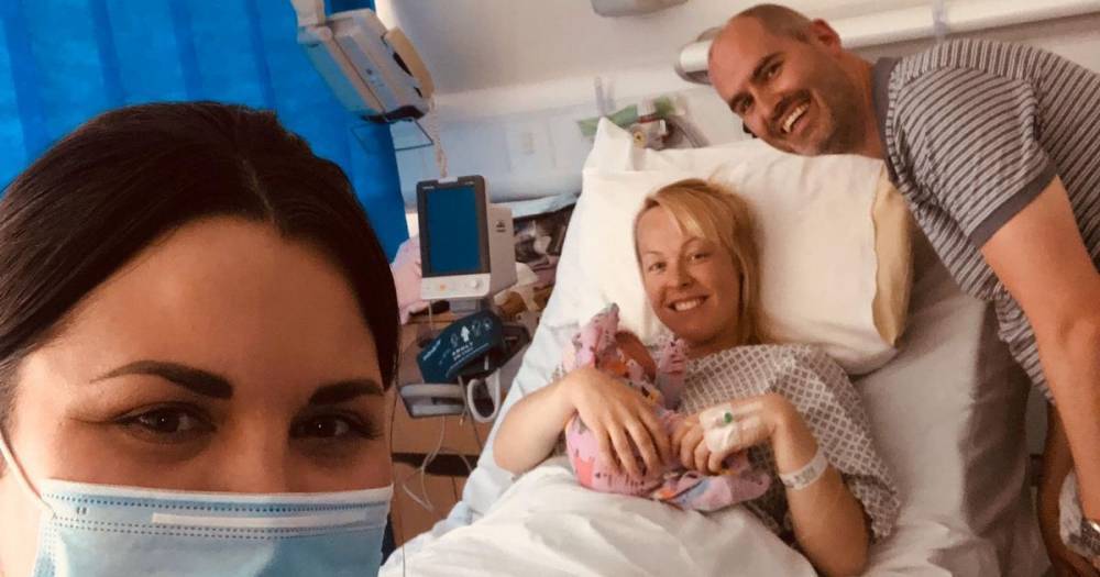 'It's a relief, you don't realise how anxious you are beforehand' - A mum speaks from her hospital bed after giving birth during lockdown - manchestereveningnews.co.uk - city Manchester