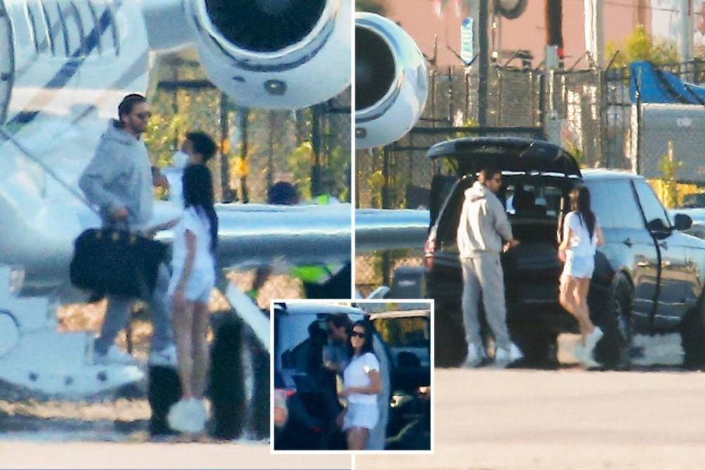 Kourtney Kardashian - Scott Disick - Scott Disick arrives back in LA with Kourtney Kardashian lookalike after six-day stint in Colorado rehab - thesun.co.uk - Los Angeles - state Colorado