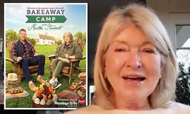 Martha Stewart - Martha Stewart says fans are going to love her new Food Network competition series Bakeaway Camp - dailymail.co.uk
