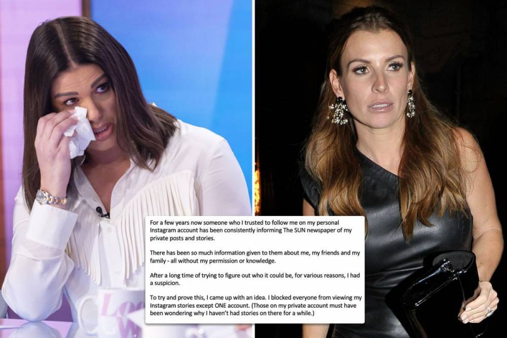 Coleen Rooney - Rebekah Vardy - Rebekah Vardy demands public apology from Coleen Rooney to put an end to row about leaking stories to the media - thesun.co.uk