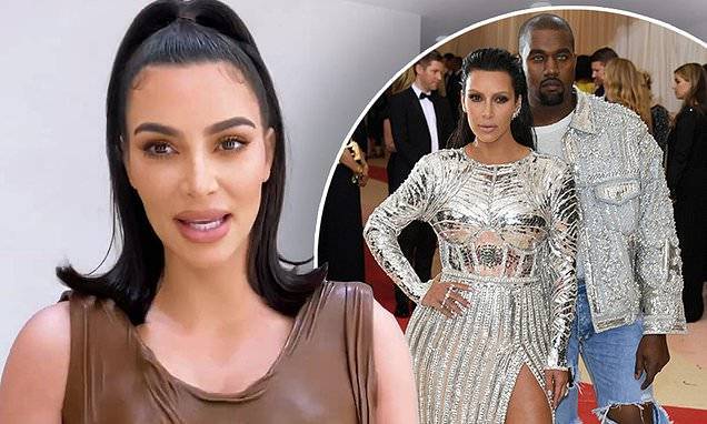 Kim Kardashian - Kanye West - Kim Kardashian reveals she had a very different look planned for the 2016 Met Gala - dailymail.co.uk