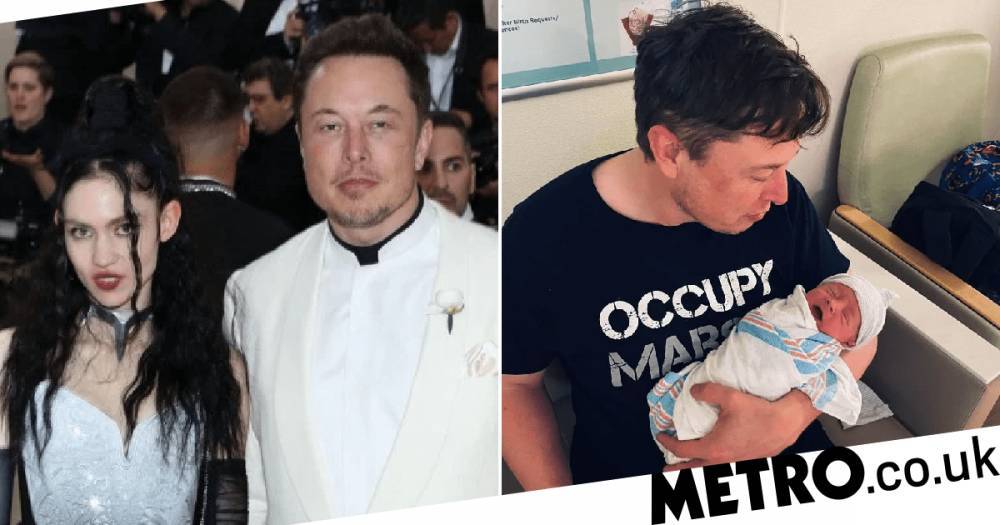 Claire Boucher - Grimes confirms she and Elon Musk named baby boy X Æ A-12 and breaks down meaning - metro.co.uk