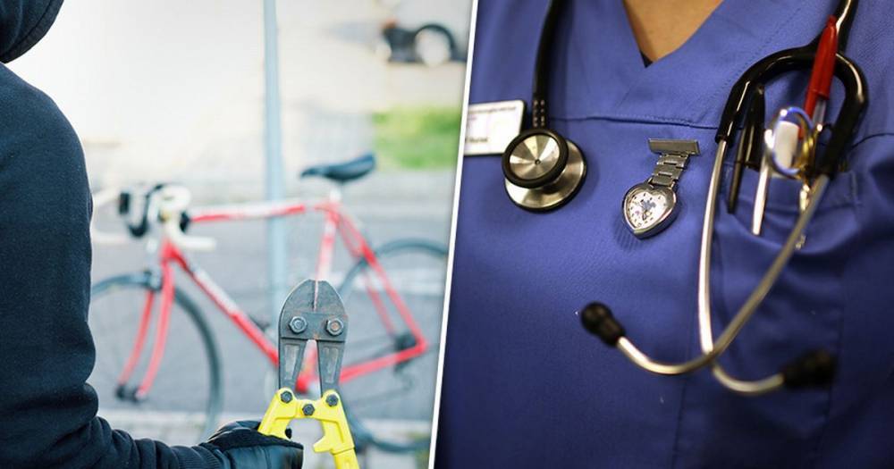 Are bike thieves targeting hospital staff because hardly anyone else is cycling to work during the lockdown? - manchestereveningnews.co.uk - city Manchester