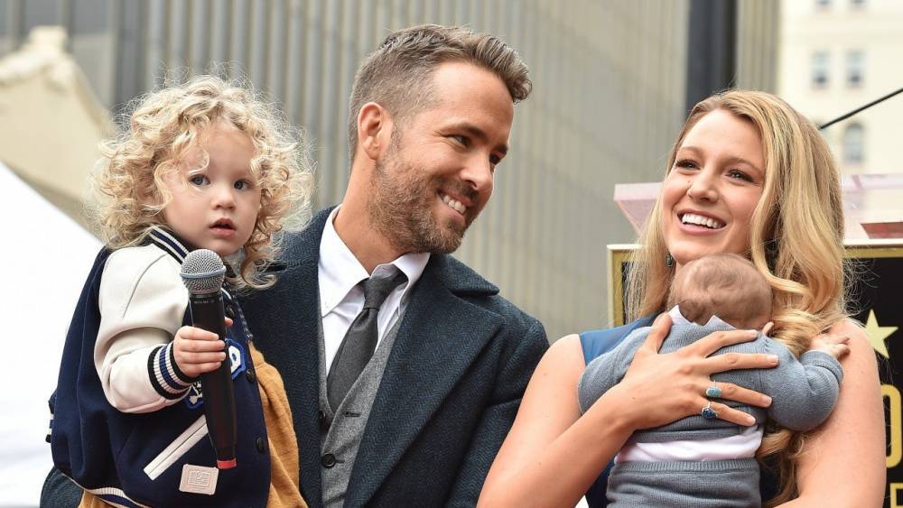 Ryan Reynolds - Blake Lively - Ryan Reynolds Jokes About Choosing to Quarantine With His 'Hollywood' Family Instead of His 'Secret' One - etonline.com