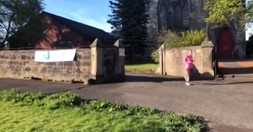 Blantyre minister running 157km to raise funds for her church during lockdown - dailyrecord.co.uk