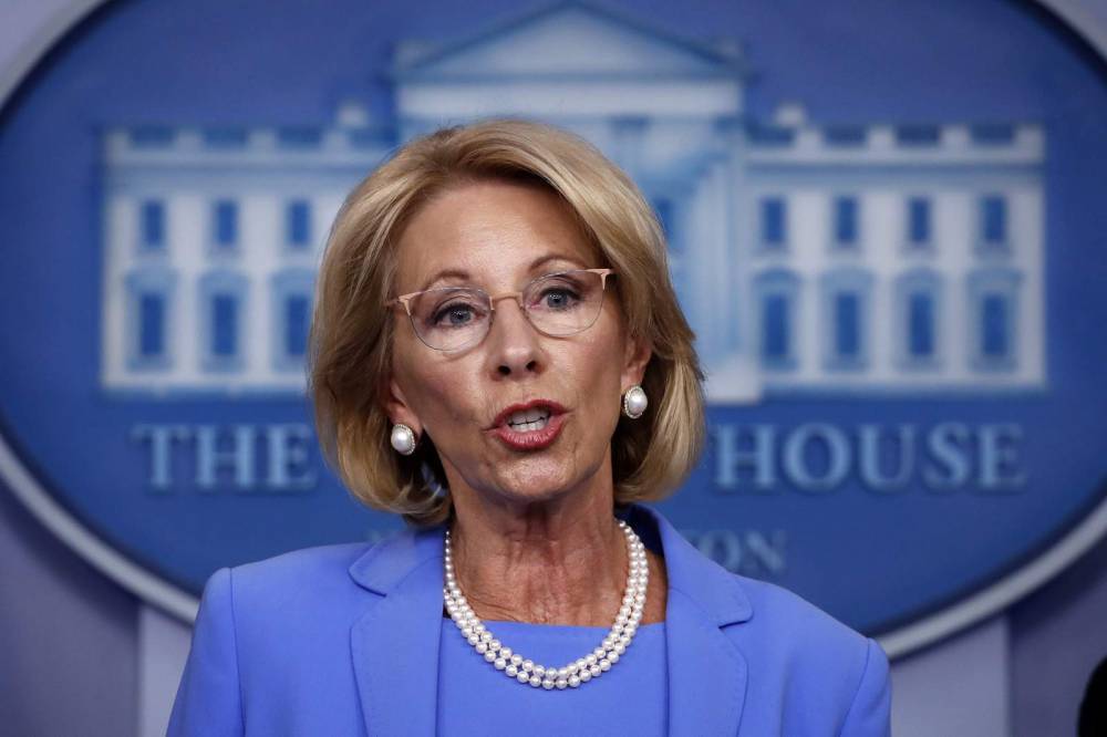 Betsy Devos - New campus sexual assault rules bolster rights of accused - clickorlando.com