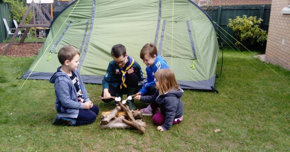 Young scout Lewis Manzie is a shining example to others amid the coronavirus outbreak - dailyrecord.co.uk - county Camp