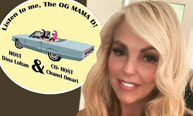 Lindsay Lohan - Dina Lohan - Dina Lohan calls virtual boyfriend the 'love of her life' and launches new podcast with Chanel Omari - dailymail.co.uk - county Day