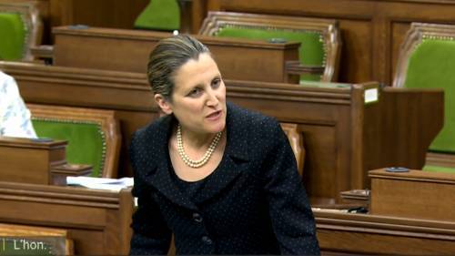 Chrystia Freeland - Coronavirus outbreak: Freeland says ‘no country’ can tell MPs what to do after China attacks WHO summons - globalnews.ca - China