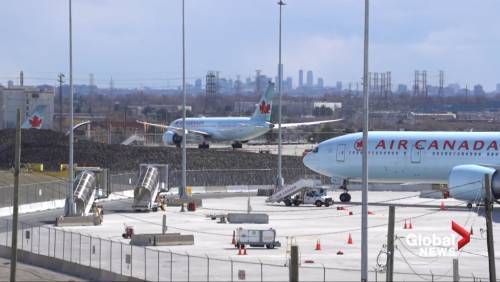 COVID-19 concerns in the Air Canada airplane seating - globalnews.ca - Canada