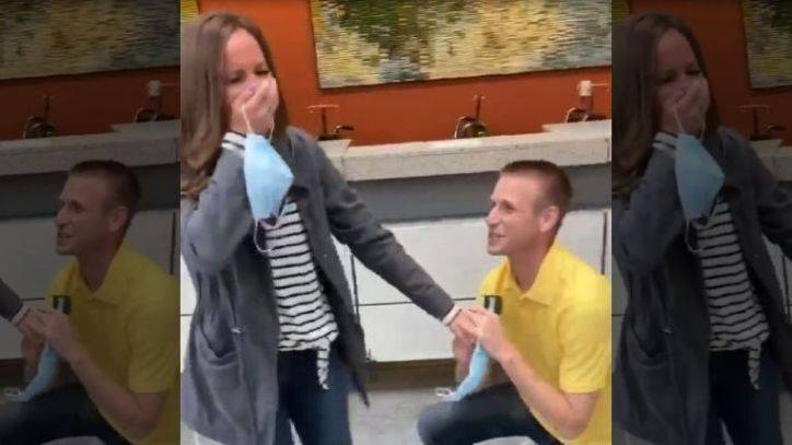New Jersey State Police detective shot on duty proposes to girlfriend after being released from hospital - fox29.com - state New Jersey