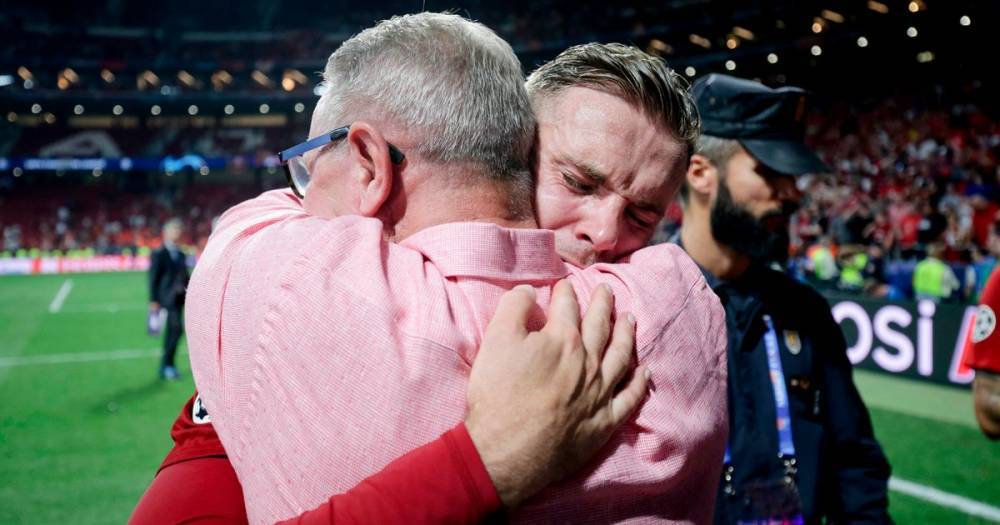 Liverpool's Jordan Henderson opens up on emotional Champions League hug with dad - mirror.co.uk - city Madrid - Jordan
