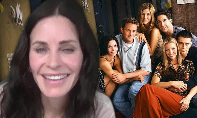 Ellen Degeneres - Monica Geller - Courtney Cox reveals she is binge watching Friends while under quarantine during coronavirus crisis - dailymail.co.uk