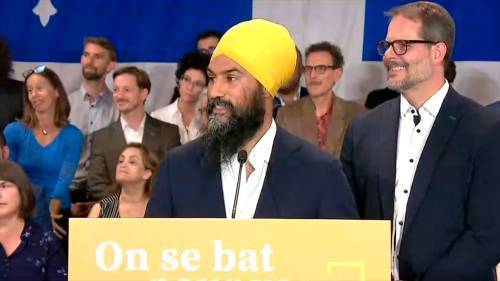 Jagmeet Singh - Federal Election 2019: Jagmeet Singh addresses NDP’s Quebec ad - globalnews.ca