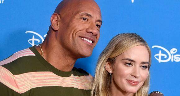 Dwayne ‘The Rock’ Johnson and Emily Blunt are teaming up for the superhero film Ball And Chain? - pinkvilla.com