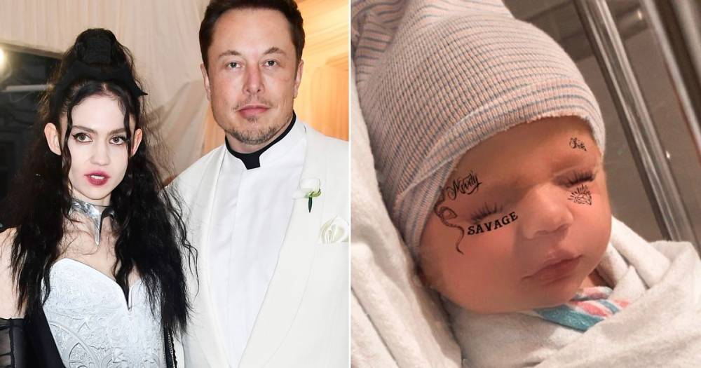Elon Musk and Grimes 'not allowed to legally name son X Æ A-12' after revealing unusual name - ok.co.uk