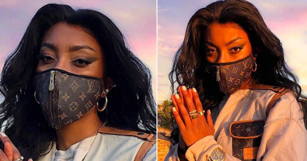 Janet Jackson - Louis Vuitton - Celebrity stylist designs Balenciaga, Chanel and Louis Vuitton face masks to raise money for NHS - ok.co.uk