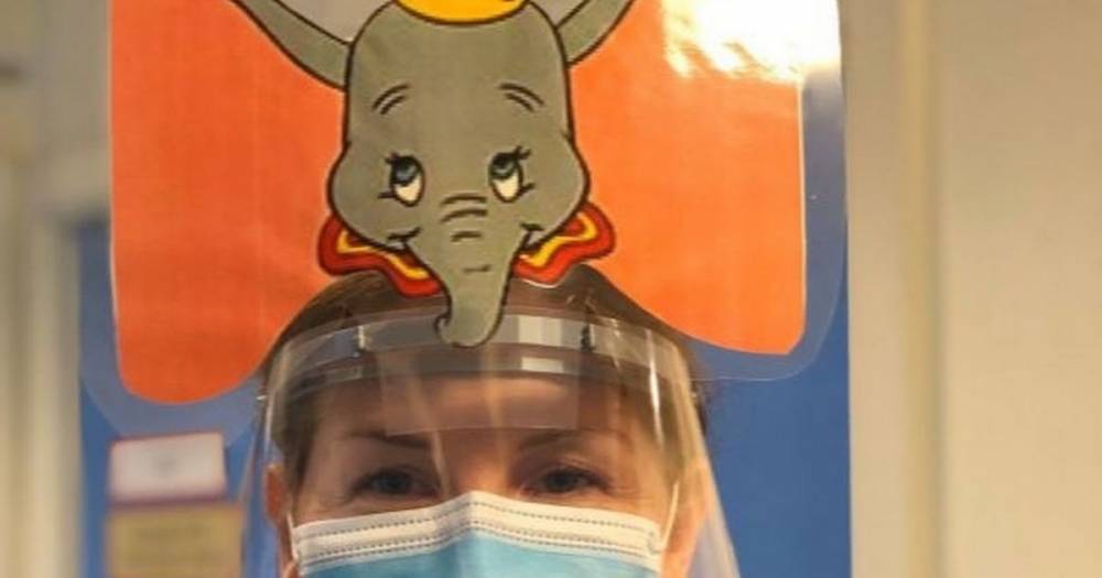 The Disney face masks that are making hospital less scary for sick children - manchestereveningnews.co.uk