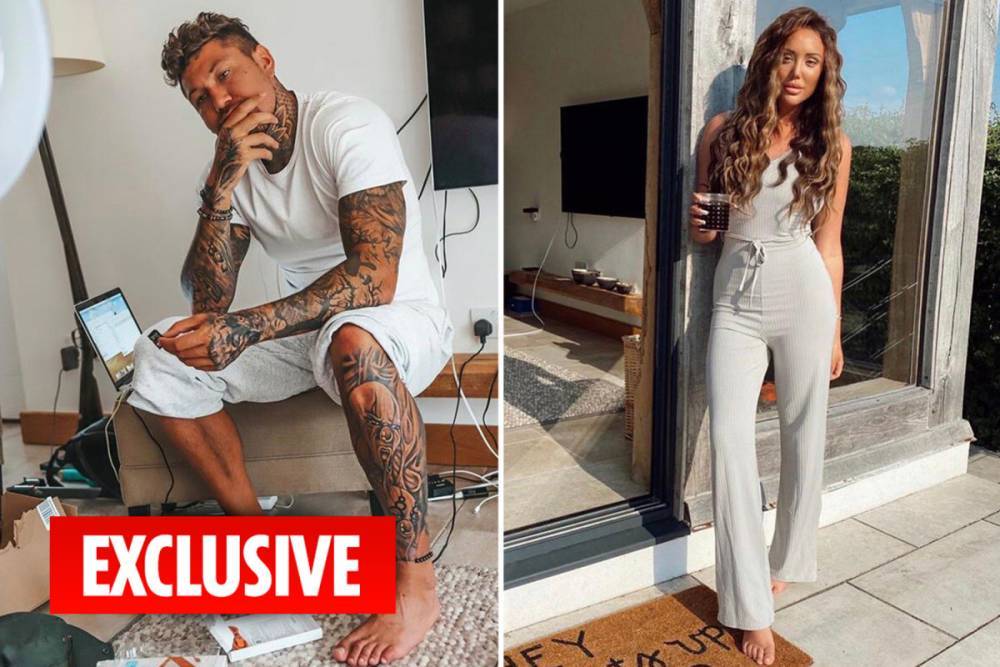 Liam Beaumont - Charlotte Crosby breaks lockdown rules to move in with new boyfriend Liam Beaumont - thesun.co.uk - Charlotte, county Crosby - city Charlotte, county Crosby - county Crosby