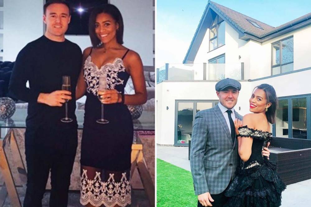 Tyrone Dobbs - Coronation Street’s Alan Halsall and Tisha Drew Merry reveal they’re surviving lockdown on a diet of gin and massages - thesun.co.uk - city Manchester