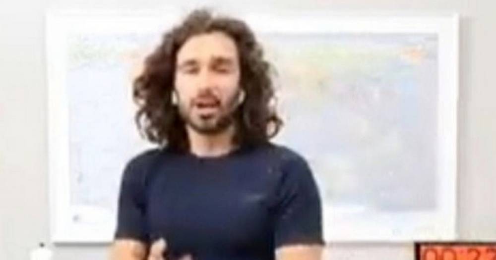 Joe Wicks sparks concern among fans as he works out just days after hand surgery - dailystar.co.uk