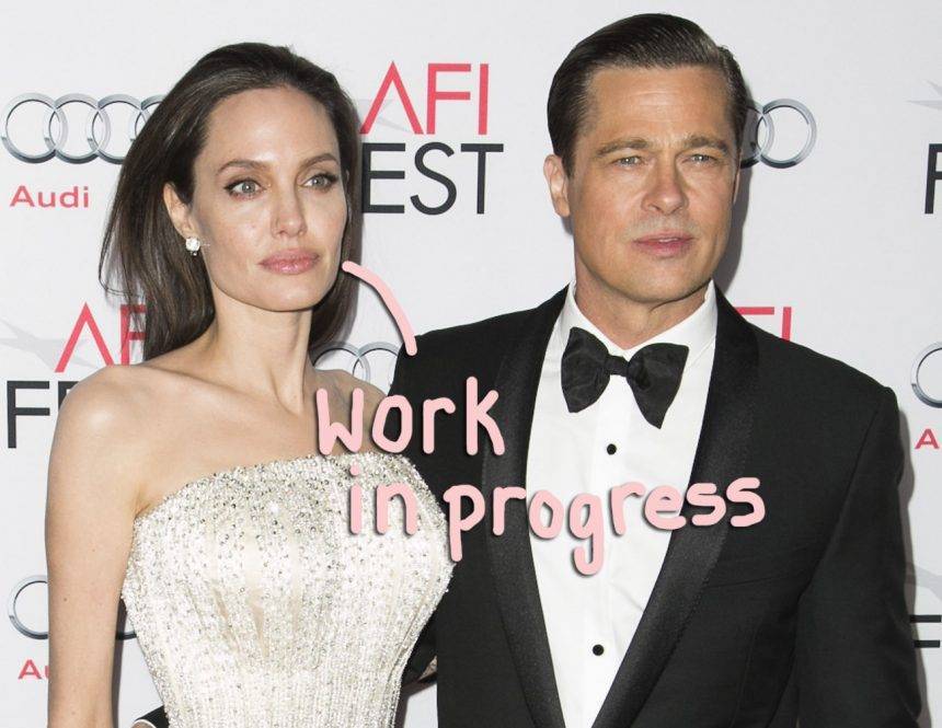 Angelina Jolie - Brad Pitt - Brad Pitt & Angelina Jolie Are ‘More Cordial’ And ‘Aiming Toward Resolutions’ Amid Coronavirus Pandemic - perezhilton.com - Los Angeles