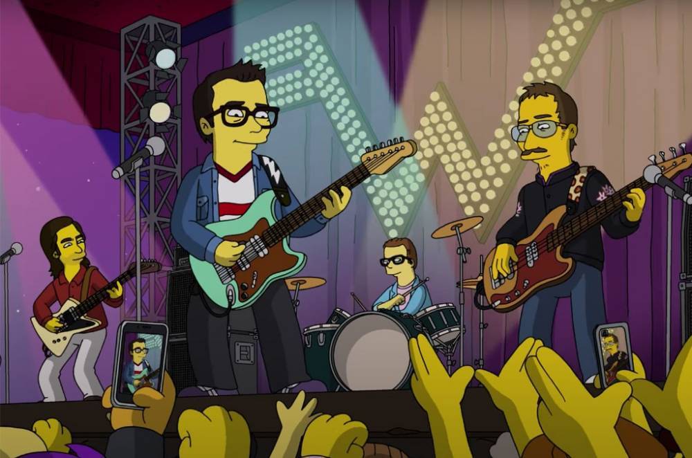 Weezer Set to Jam Out on 'The Simpsons' With a New Song - billboard.com