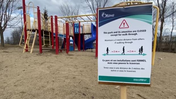 Jim Watson - Ottawa reopens parks, but playgrounds, sports fields and dog parks remain closed - ottawa.ctvnews.ca - city Ottawa - Ottawa