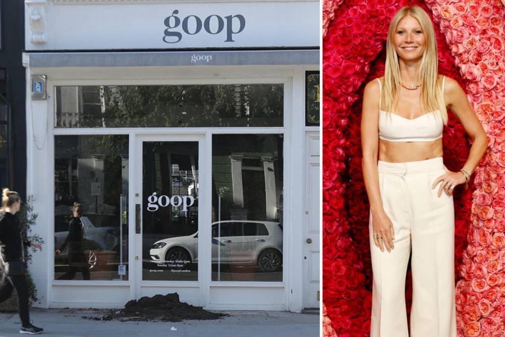 Gwyneth Paltrow - Steven Spielberg - Damon Albarn - Gwyneth Paltrow’s Goop shop targeted by dung dumper who left a heap of manure on the doorstep - thesun.co.uk