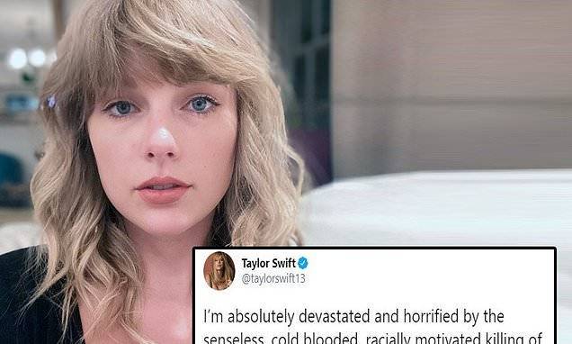 Taylor Swift joins celebrities calling for action in case of black jogger gunned down by white men - dailymail.co.uk - Georgia