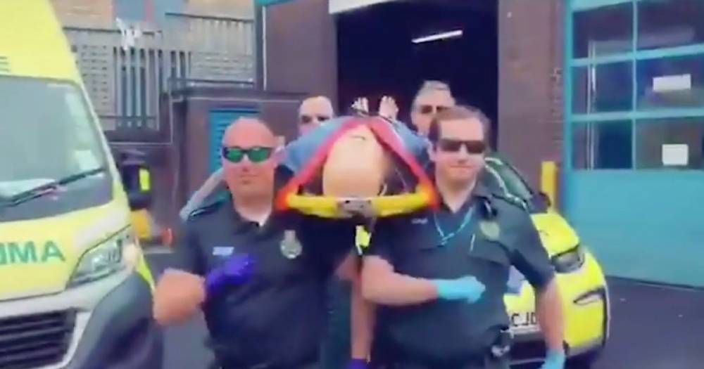 Ambulance service apologises after 'inappropriate' TikTok video of medics dancing goes viral - mirror.co.uk