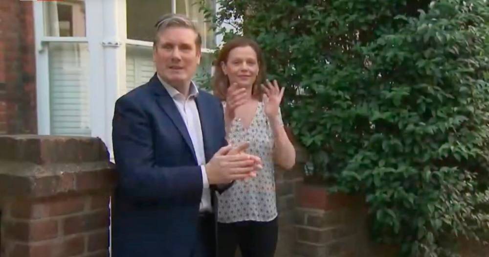 Keir Starmer - Photographer hits back at accusation Keir Starmer was clapping for the cameras - mirror.co.uk