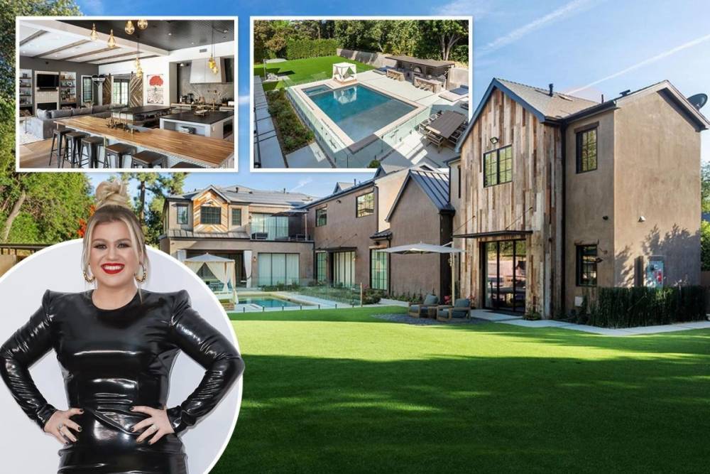 Kelly Clarkson - Kelly Clarkson selling $10M LA mansion featuring two-level guest house, backyard BBQ station and three-island kitchen - thesun.co.uk - Los Angeles - city San Fernando