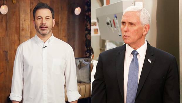 Mike Pence - Jimmy Kimmel - Jimmy Kimmel Drags Mike Pence for Carrying Empty Boxes of ‘PPE’ To Nursing Home For TV Cameras - hollywoodlife.com - state Virginia - city Alexandria, state Virginia