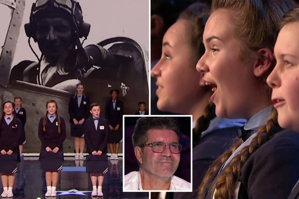 Amanda Holden - Simon Cowell - David Walliams - Alesha Dixon - Britain’s Got Talent youngsters D Day Juniors pay tribute to Britain’s war heroes in moving performance - thesun.co.uk - Britain