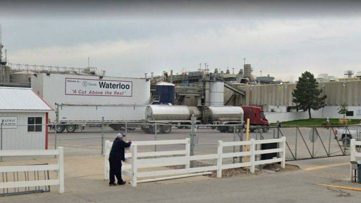 Outbreak at Tyson plant infected 1,031 workers - fox29.com - state Iowa - city Waterloo, state Iowa - county Black Hawk