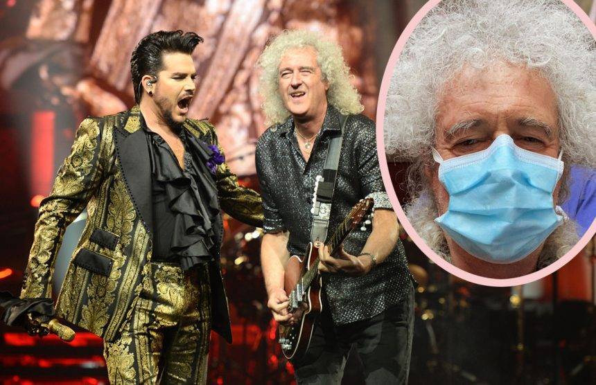 Brian May - Queen’s Brian May Hospitalized After Tearing His Butt ‘To Shreds’ In Garden Mishap! - perezhilton.com - county Garden