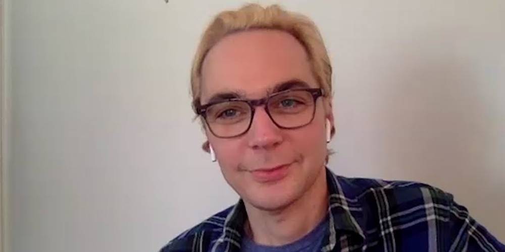 Jess Cagle - Todd Spiewak - Jim Parsons Explains Why He Bleached His Hair Blonde Amid Pandemic - justjared.com - county Hall - city Virtual, county Hall