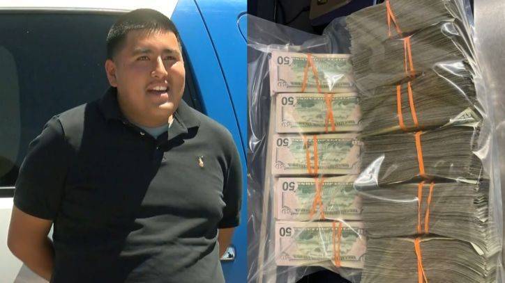 Teen invited to apply for police job after finding $135,000 in cash on the ground and turning it in - fox29.com - county Wells - city Fargo, county Wells - state New Mexico - city Albuquerque