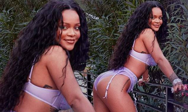 Jack Dorsey - Rihanna poses in lingerie as it is revealed a fan can appear in her new Savage X Fenty ads - dailymail.co.uk - state Michigan - city Detroit, state Michigan - Barbados