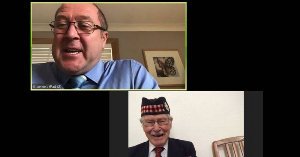 WW2 heroes take to Zoom and phone to tell of VE Day memories - dailyrecord.co.uk - Germany - Scotland