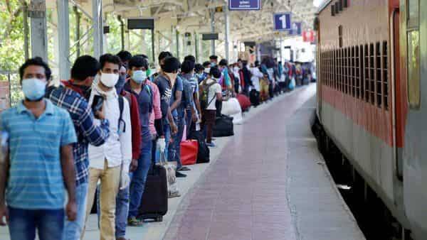 Over 300,000 stranded migrants ferried in 302 special trains so far: Railways - livemint.com - city New Delhi - India
