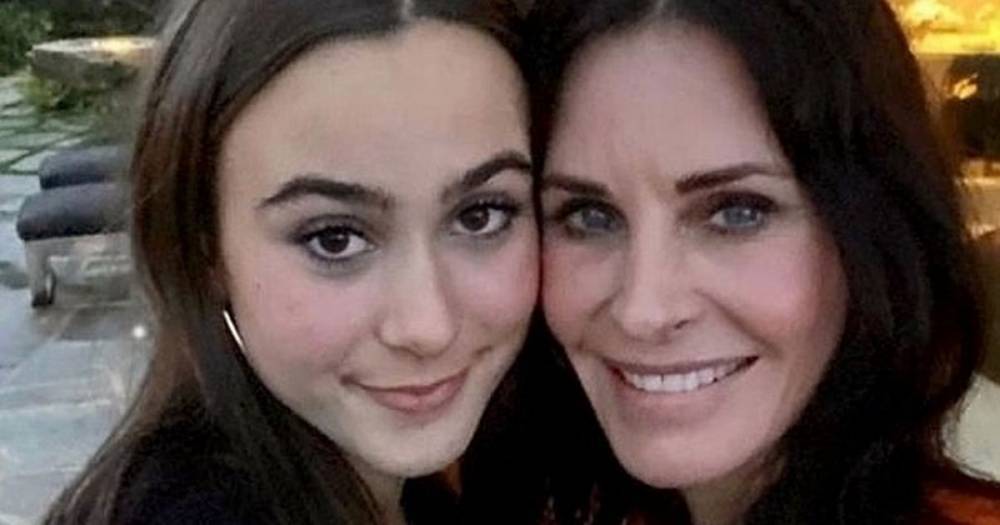 Courteney Cox disappointed by 'strange' Mother's Day gifts from lookalike daughter Coco - mirror.co.uk