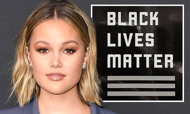 George Floyd - Olivia Holt is slammed as tone deaf after sharing anecdote about a Black Lives Matter sticker - dailymail.co.uk - state Tennessee