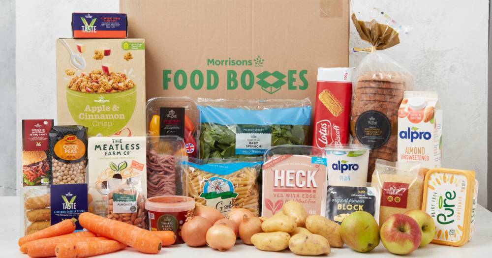 Morrisons introduces vegan essentials food box with 23 items and free next day delivery - dailyrecord.co.uk
