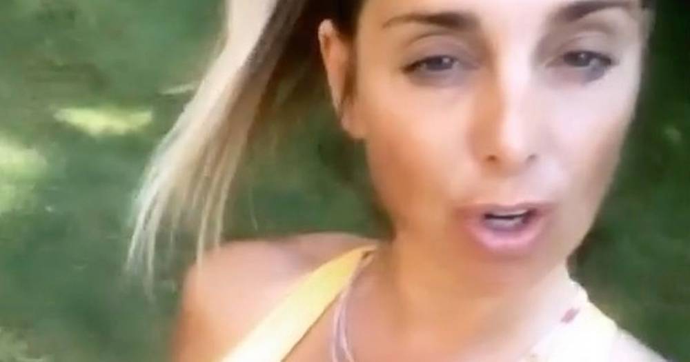 Jamie Redknapp - Louise Redknapp - Louise Redknapp's cleavage spills out of skimpy bra in sizzling workout snap - dailystar.co.uk