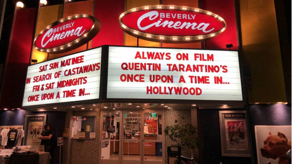 Quentin Tarantino - Quentin Tarantino's Theater Among Vandalized Los Angeles Businesses - hollywoodreporter.com - Los Angeles - city Los Angeles - county Fairfax