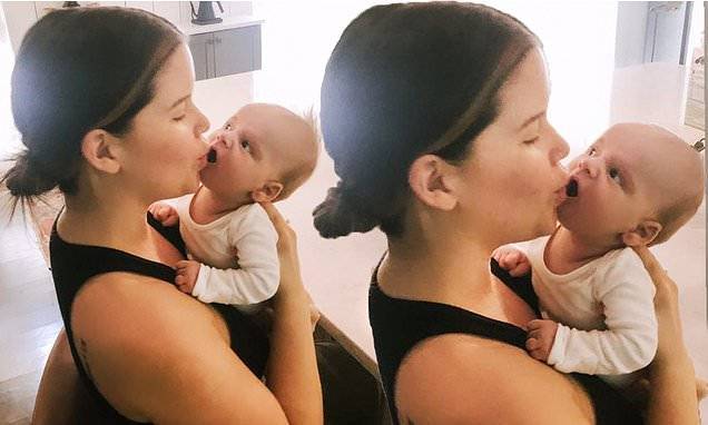 Maren Morris - Maren Morris laughs at her two-month-old son Hayes' reaction to kisses: 'He's not into it' - dailymail.co.uk
