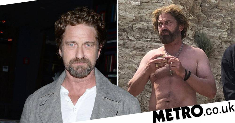 Chris Hemsworth - Morgan Brown - Gerard Butler - Gerard Butler unrecognisable as he emerges from lockdown with new mane of hair - metro.co.uk - state California